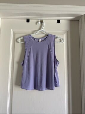 lululemon athletica Light Lavender Sleeveless Performance Tank
